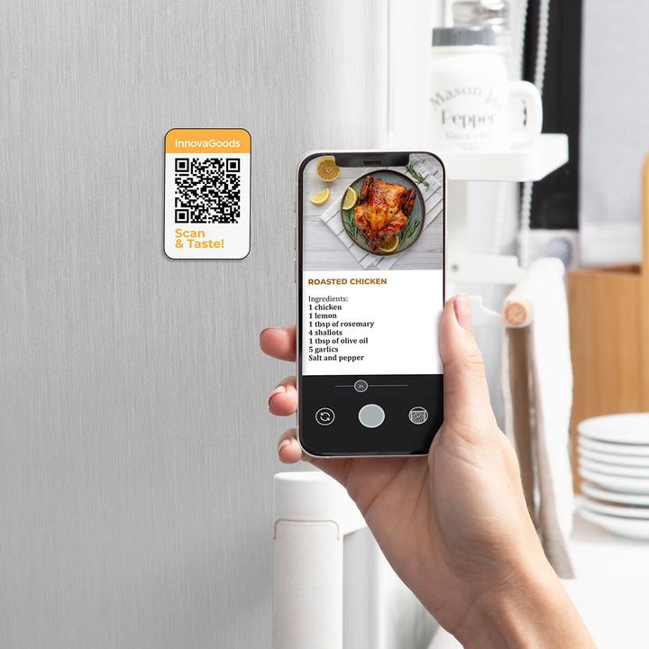 Produktbild InnovaGoods Heissluftfritteuse Fryinn View 6500 1700 W 6,5 L Edel