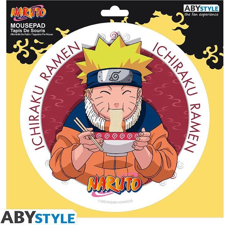 Abystyle Multicolore Tappetino Mouse Naruto : Naruto Ramen, Tappetino Mouse,