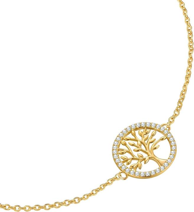 Immagine prodotto Rafaela Donata Bracciale da donna albero della vita in argento 925 - 35838 (17 cm, Argento)