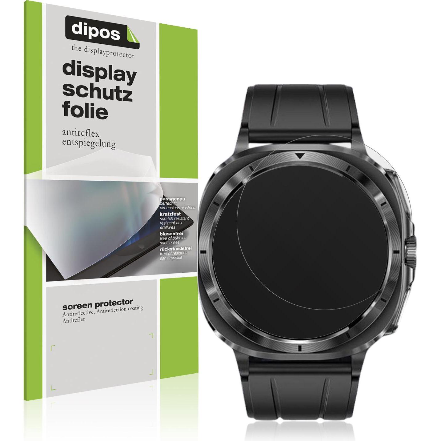 Dipos Schutzfolie Matt für Marsyu E03 1.43 Zoll, Smartwatch Schutzfolie, Transparent