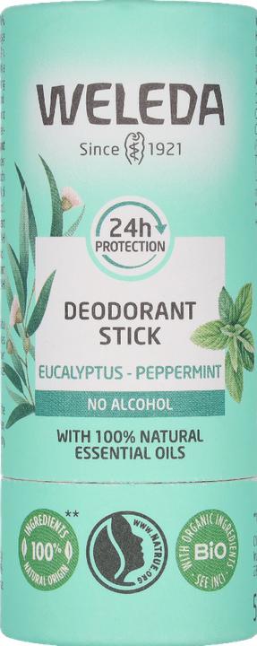 Produktbild Weleda Deodorant Stick Eukalyptus Pfefferminz - 50 g (Stick, 50 g)