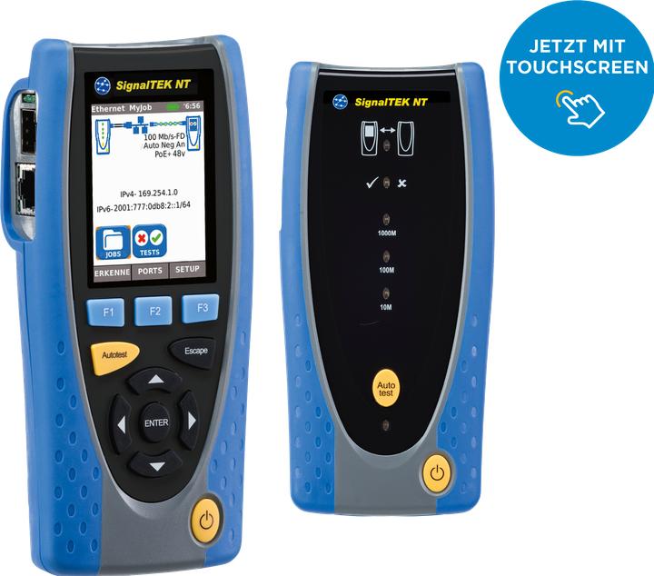 Actual product image Ideal SignalTEK NT Network TransmissionTester Touchscreen