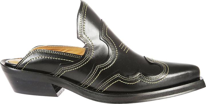 GANNI Flat Shoes Black (39)