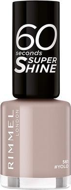 Actual product image Rimmel London Rimmel 60 Seconds Super Shine Nail Polish 561 #Yolo (Yolo, Top coat)