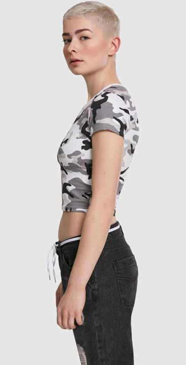 Immagine prodotto Urban Classics T-shirt in jersey elasticizzato da donna (L)