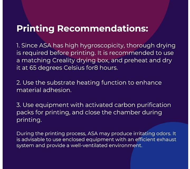 Produktbild Creality Filament (ASA, 1.75 mm, 1000 g)