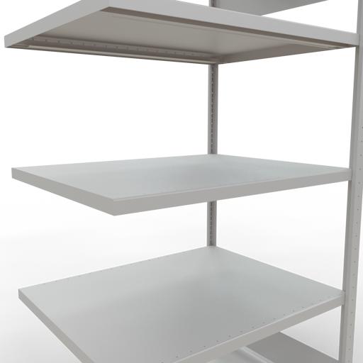 Actual product image Schulte Lagertechnik MULTIplus250 boltless add-on bay system with length bolts