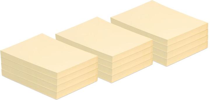 Produktbild Recycling Haftnotizen Standard 5655-11BOX gelb 12 Blöcke (125 x 75 mm)