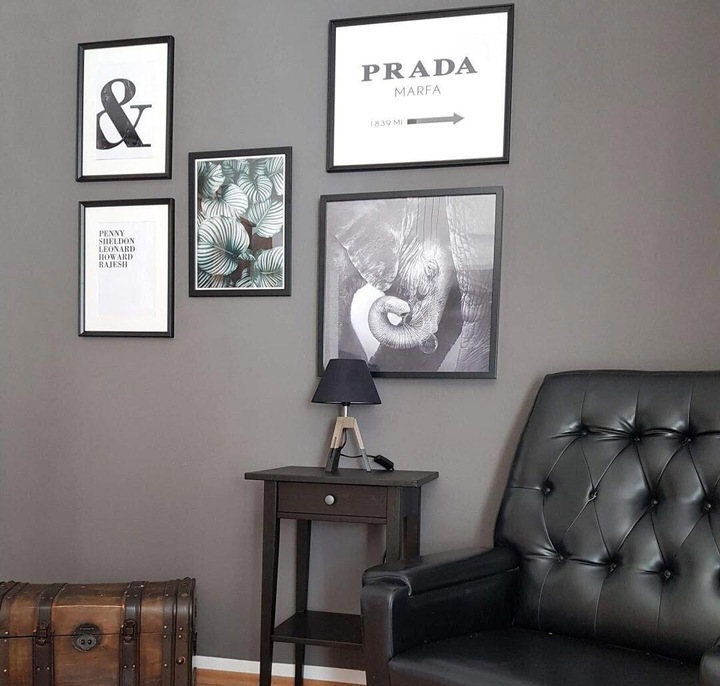 Actual product image Trenddeko Poster Prada Marfa 60 x 50 cm, paper (60 x 50 cm)