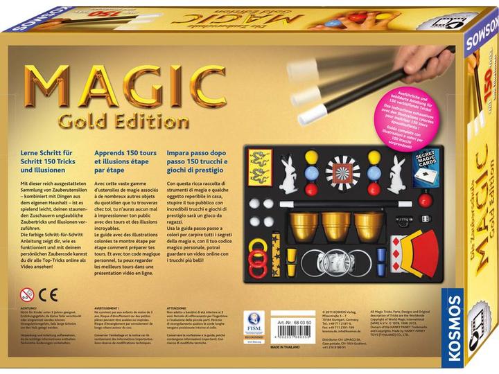 Actual product image Kosmos The Magic School Magic Gold Edition