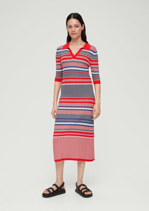 Produktbild s.Oliver Kleid Midikleid mit Streifenmuster (46)