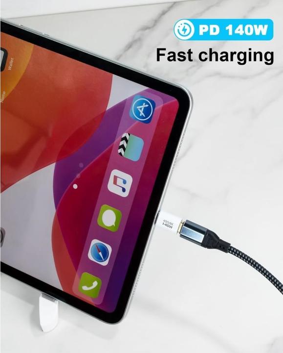 Produktbild PowerGuard USB-C Short Extension Male/Female Adapter USB 3.1 140W 40 GBit/s (USB 3.1, 140 W)