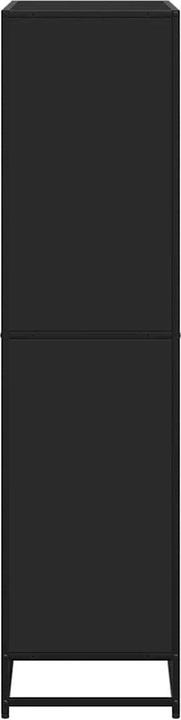 Actual product image VidaXL Bookshelf Standing shelf Office shelf File shelf Storage shelf Black