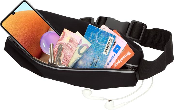 Actual product image Mobiparts Comfort Fit Sport Belt Samsung Galaxy A32 4G/5G(2021) Black