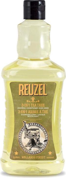 Produktbild Reuzel 3-IN-1 Tea Tree Shampoo (Flüssiges Shampoo, 1000 ml)