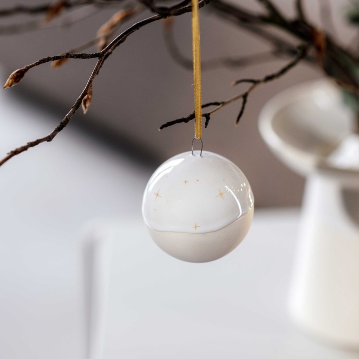 Produktbild Like. by Villeroy & Boch Ornament Kugel Winter Glow (1 -teilig)