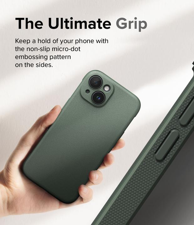 Actual product image Ringke Case for iPhone 15 ONYX DARK GREEN (Apple iPhone 15)