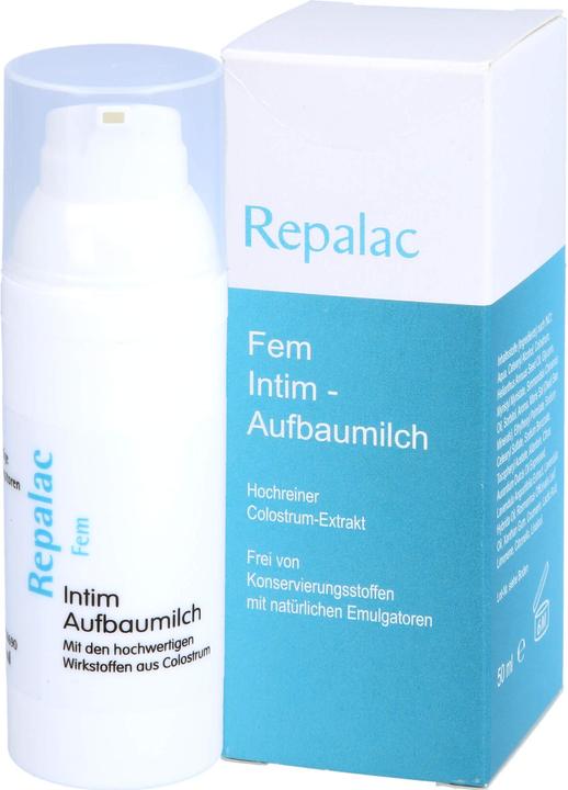 Produktbild Repalac Colostrum Fem aktiv Intim-Aufbaumilch, 50 ml Lotion (Intimwaschlotion, 50 ml)