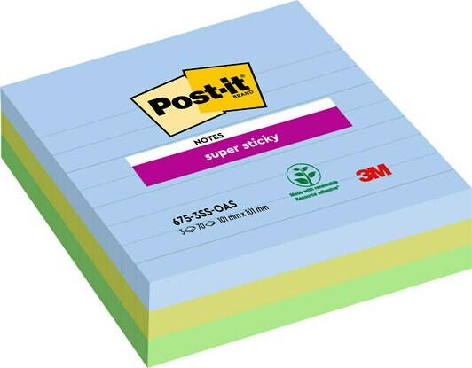 Image du produit Post-it Super Sticky (101 x 101 mm)