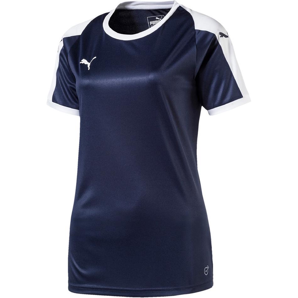 Puma, Donne, Maglietta sportiva, Liga Jersey W (L), Blu, L
