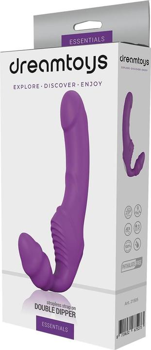Actual product image Dream Toys Double Dipper Strapless Strap-on