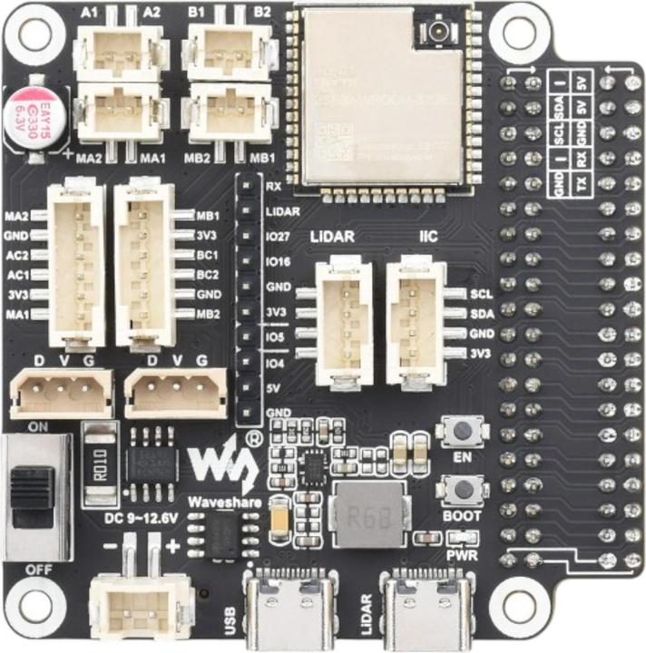 Immagine prodotto WaveShare Scheda di controllo robot ESP32 con Wifi e Bluetooth