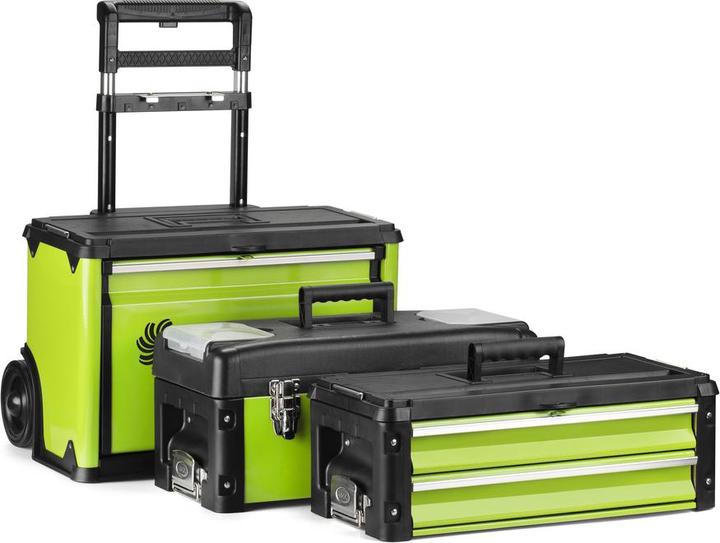 Produktbild Fieldmann Werkzeugkasten auf Rädern FDN 4150 (3 Teile)