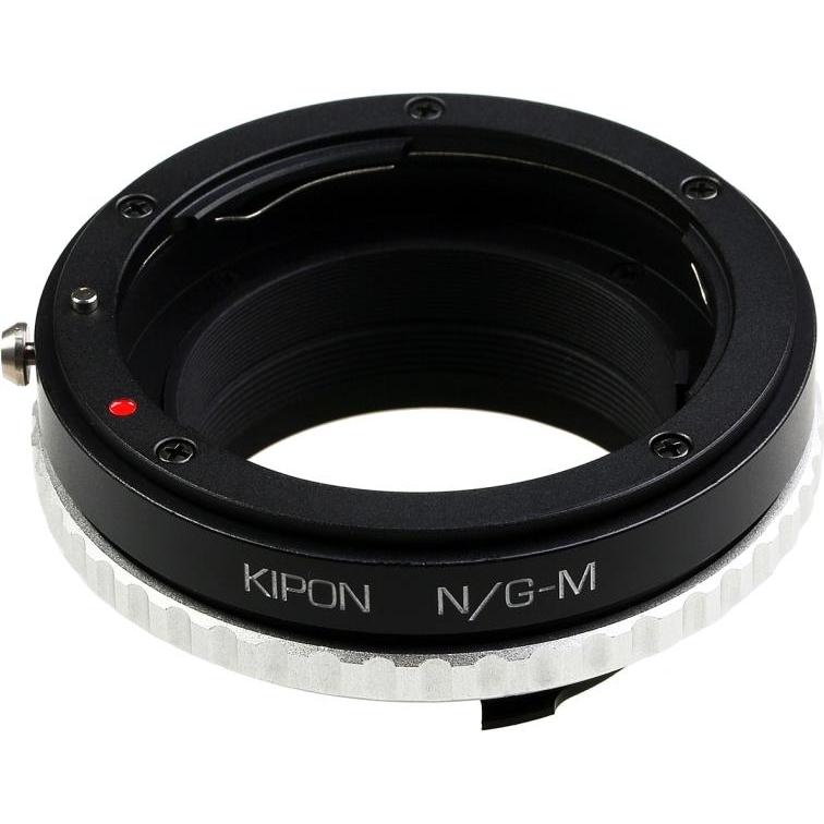 Thumbnail - Kipon Adapter für Nikon G auf Leica M, Objektivadapter, Schwarz, Silber