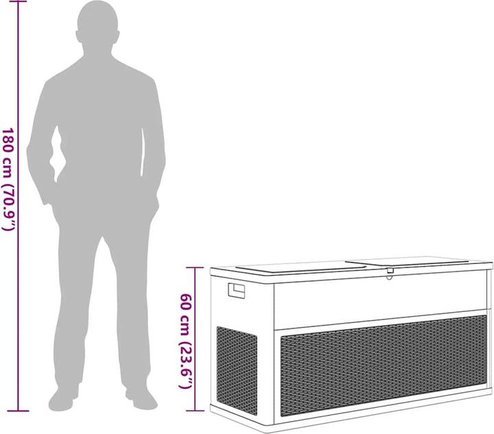 Actual product image vidaXL Siana