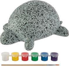 Actual product image Terra Natura Bodegas Stone painting turtle 8 pieces 12 cm