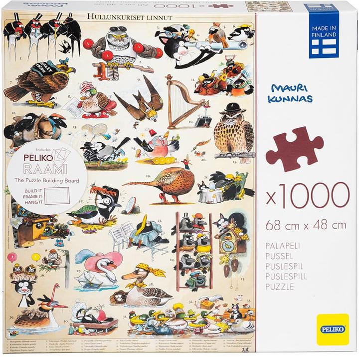 Immagine prodotto Martinex Puzzle Crazy Birds, 1000 pezzi (1000 pezzi)
