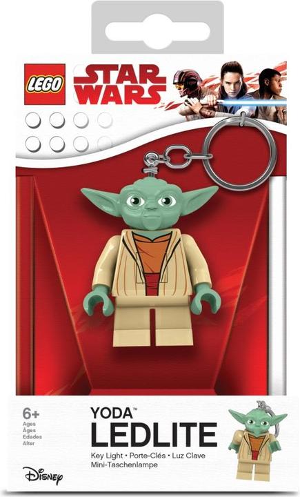 Actual product image Euromic LEGO - Keychain w/LED Star Wars - Yoda (4005036-LGL-KE11H)