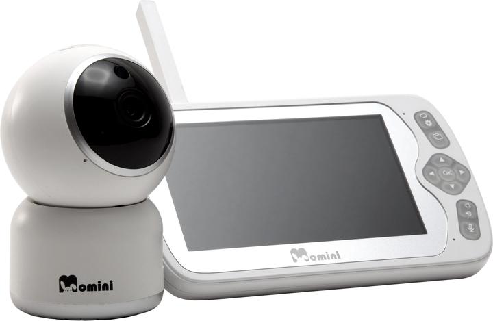 Momini Moniteur bébé BlissEye avec 1 caméra FullHD (Vidéo et audio, 300 m)