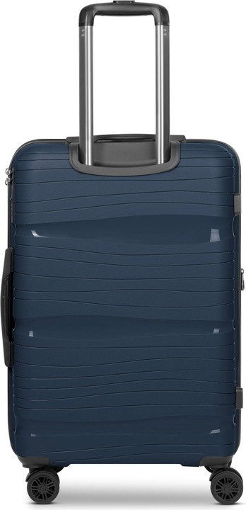 Produktbild D&N Travel Line 4300-Plus 4 Rollen Trolley M 65 cm mit Dehnfalte (58 l, M (50 - 90l))