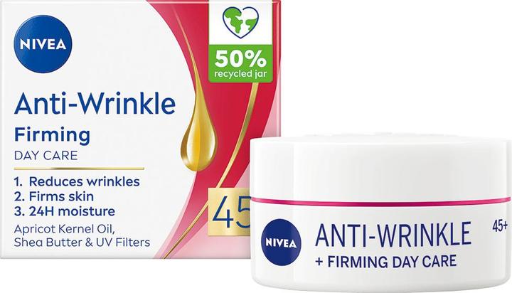 NIVEA Antirughe giorno 45+ (50 ml, Crema da giorno)