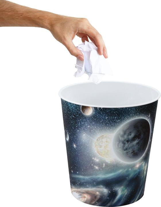 Produktbild Idena Papierkorb aus PP 9 Liter, Weltraum (9 l)