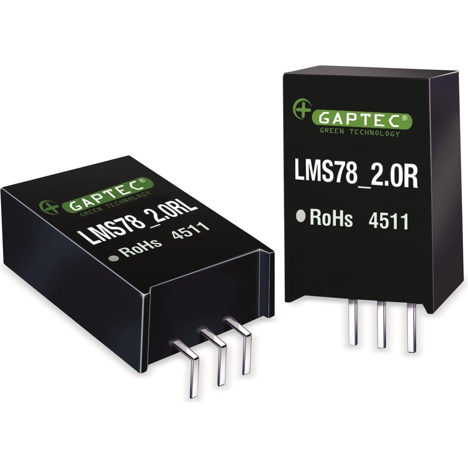 Gaptec, Spannungswandler, DC-DC-Wandler, Electronic, SIP3, 4,5-36Vin, 2,5Vout, 2000mA, 11,5x9x17,5mm