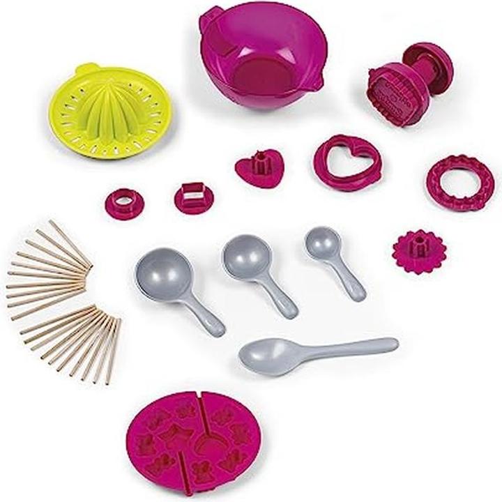 Produktbild Smoby Super Benny Kitchen of Delights with 32 accessories. Including Super Benny&#39s apron, a recipe book