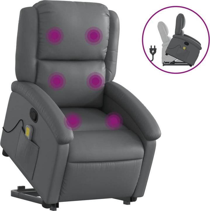 Image du produit vidaXL Massagesessel mit Aufstehhilfe