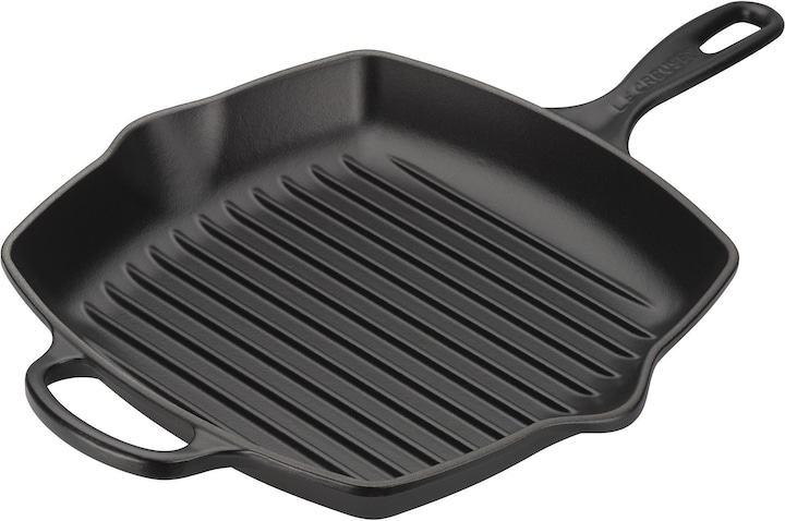 Le Creuset Signature (26 cm, Grillpfanne, Gusseisen)