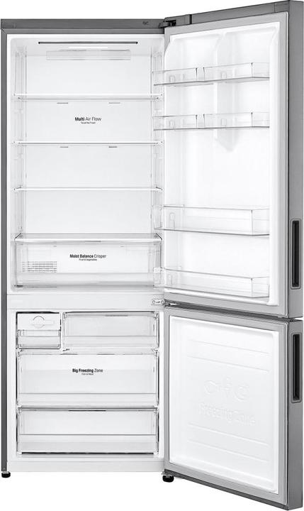Actual product image LG Réfrigérateur Combiné Gbb566pzhzn Inox (461 l)