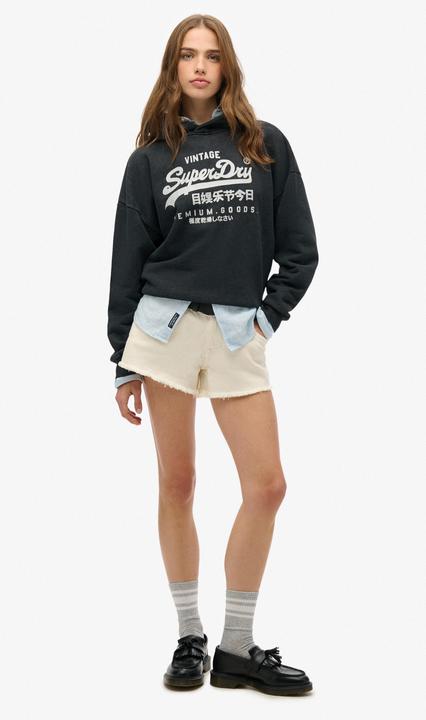 Produktbild Superdry Lässiges Vintage Hoodie mit Metallic-Logo (XL)