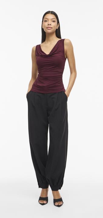 Image du produit Vila VIKANA Wasserfall-Ausschnitt Top (M)