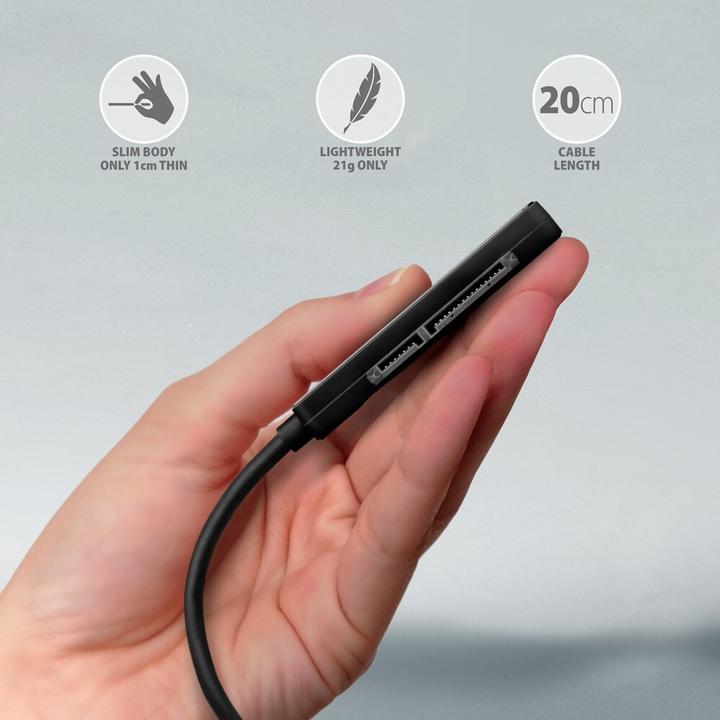 Actual product image Axagon ADSA-FP2A adapter is USB-A 5 Gbit