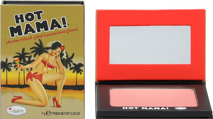 Actual product image The Balm Thebalm Hot Mama! Shadow/ Blush 700 (Rose)