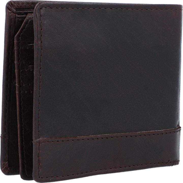 Image du produit Spikes & Sparrow Porte-monnaie RFID en cuir 11 cm