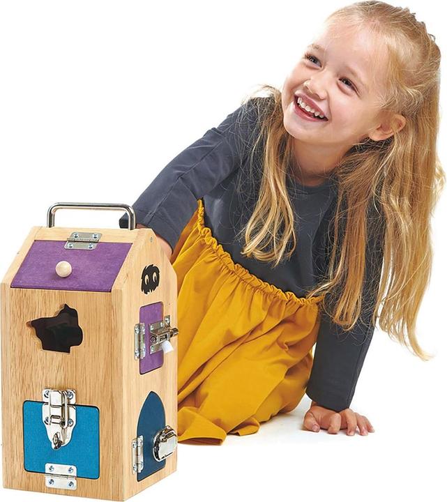 Produktbild Tender Leaf Toys Aktivitätshaus Monster (Deutsch, Französisch, Italienisch, Englisch)