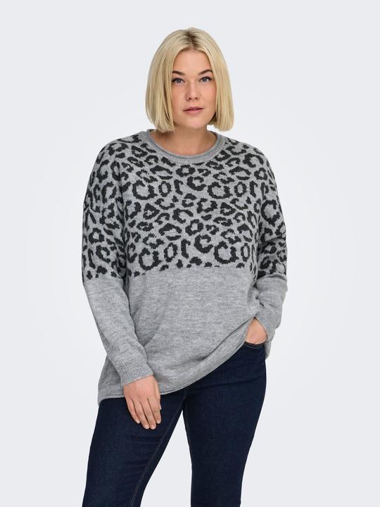 Produktbild Only Carjade Animal L/S O-Neck Knt Noos (S)