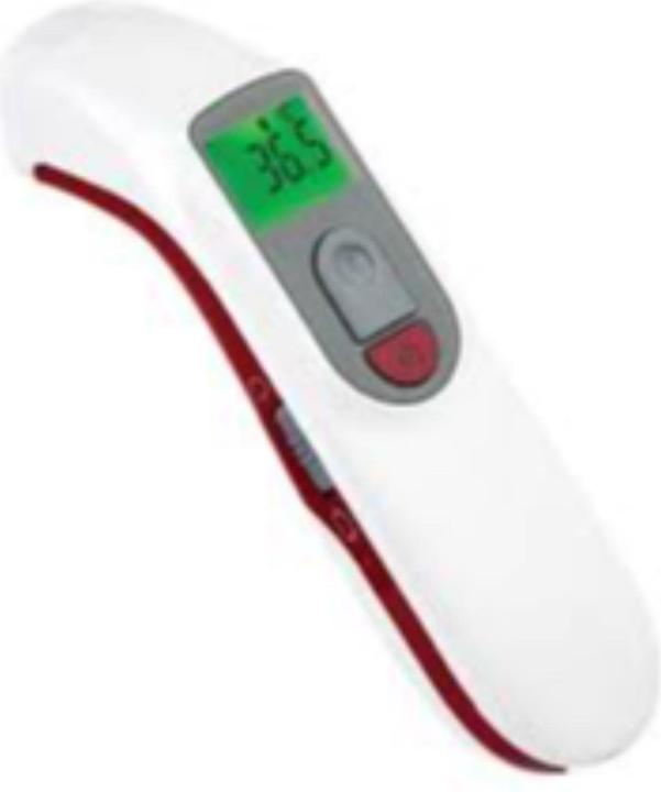Actual product image Gima Aeon A200 Remote Sensing Thermometer Red, White Front Buttons (Forehead)