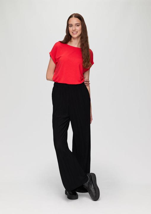Immagine prodotto s.Oliver Hose Plissierte Jersey-Hose mit Elastikbund (40)